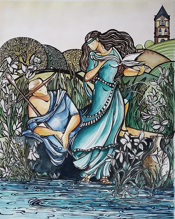 El encantamiento 30x40cm